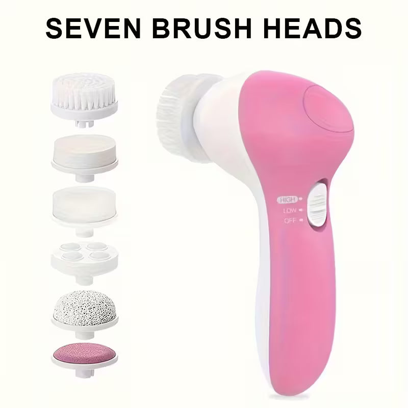 Multifunctional Facial Cleansing Brush – Deep Cleaning & Exfoliating Skin Care Tool فرشاة تنظيف الوجه الكهربائية متعددة الوظائف – تنظيف عميق ومقشر للبشرة في الإمارات