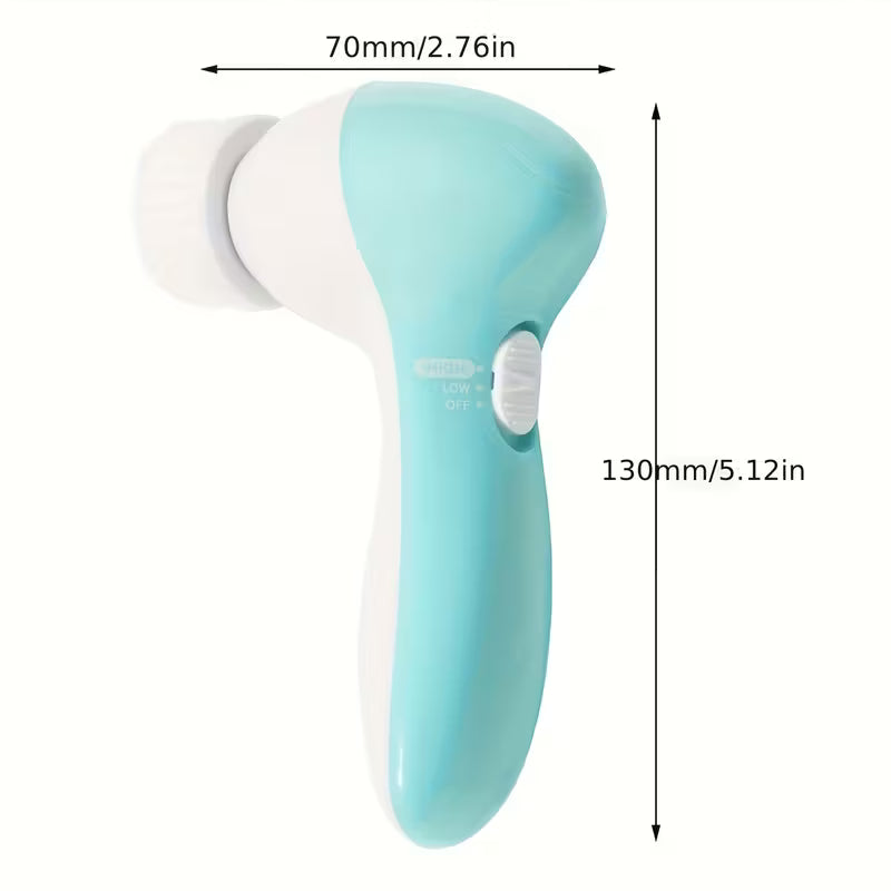 Multifunctional Facial Cleansing Brush – Deep Cleaning & Exfoliating Skin Care Tool فرشاة تنظيف الوجه الكهربائية متعددة الوظائف – تنظيف عميق ومقشر للبشرة في الإمارات