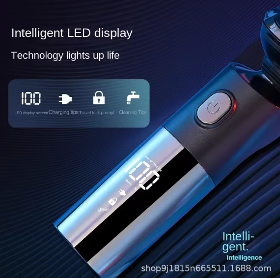 Electric vehicle charging station with digital display on a dark background
