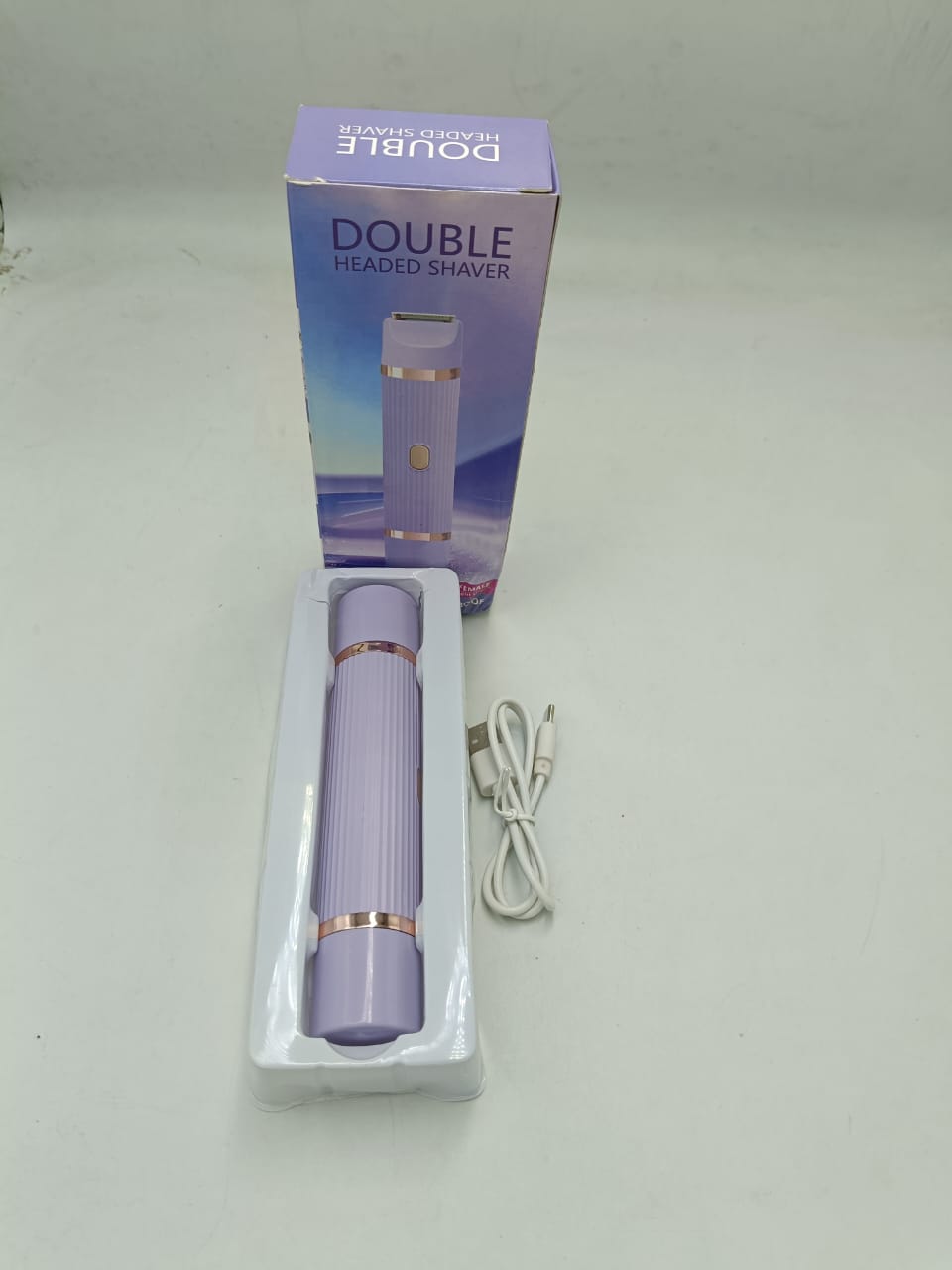 Double Head Electric Shaver – Precision Wet & Dry Grooming for Women | Rechargeable Beard & Face Trimmer UAE | TheShopCore