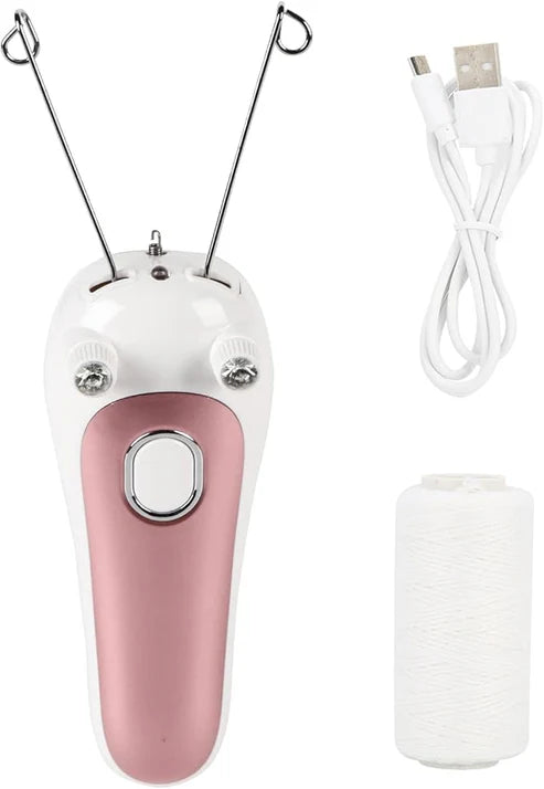 Painless Facial Hair Remover for Upper Lip and Chin – Electric Threading Machine