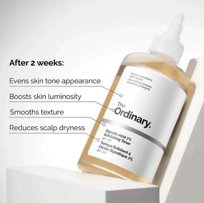 Close-up of Glycolic Acid Original liquid texture for gentle exfoliation