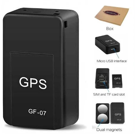 Compact mini GPS tracker for real-time location tracking and anti-theft security