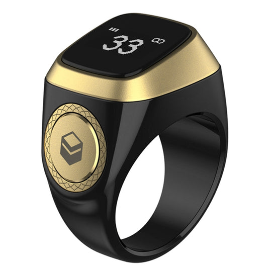 Digital Zikr ring with prayer counter display