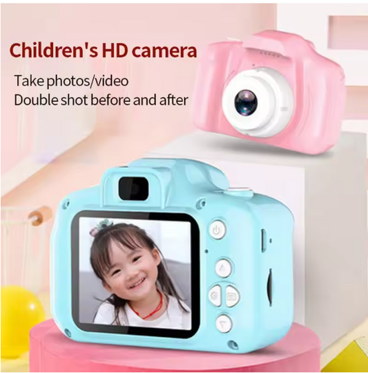 Fun children’s digital camera with HD photo and video recording