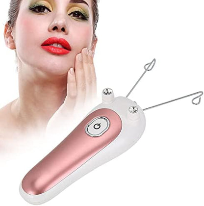 Portable electric epilator for women’s facial hair removal – upper lip, chin & cheeks