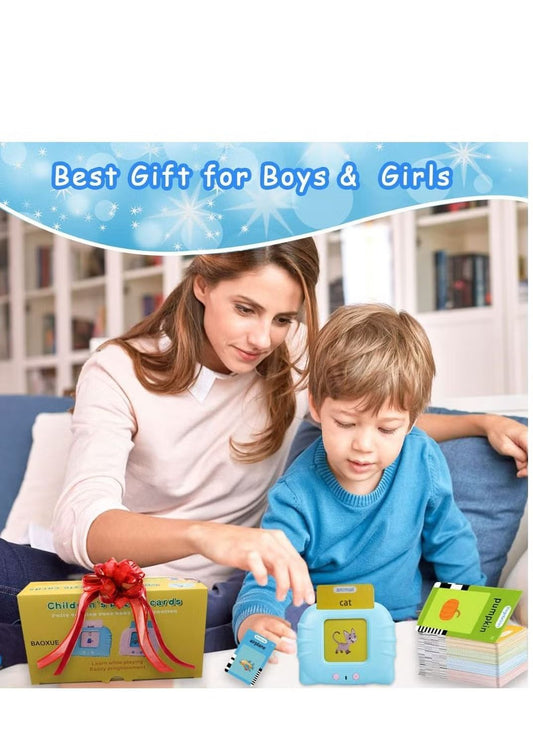 Educational flash cards for kids learning alphabet and numbers