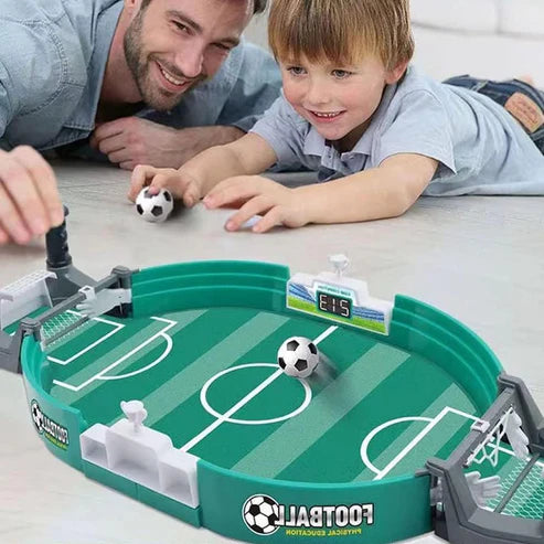 Portable mini football table for indoor games