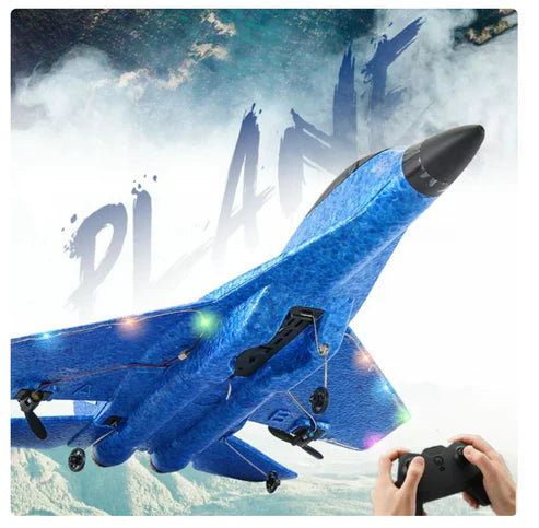 Remote control airplane toy for kids and adults